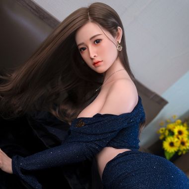实体娃娃159cm全身TPE材质+TPE头+戴假发
